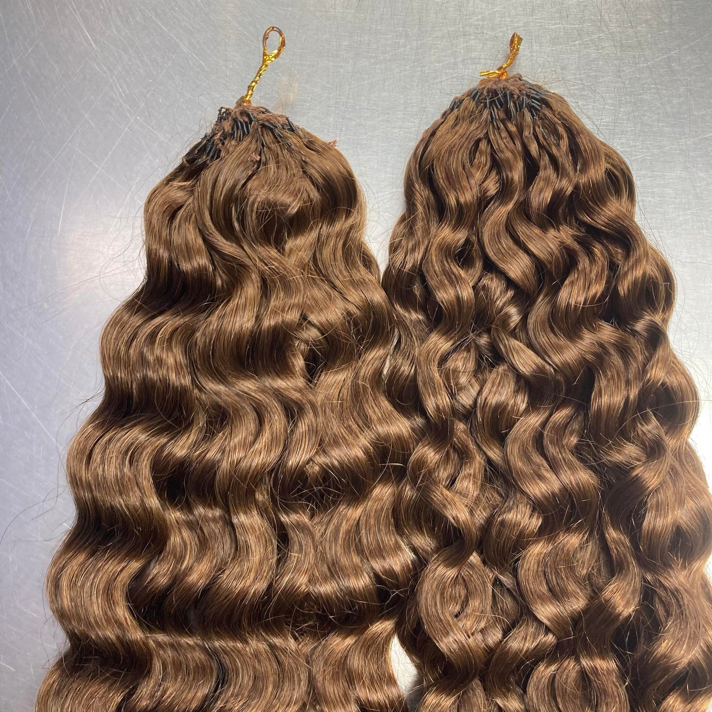 Boucle Italienne Crochet Braids Miracle Knots - 100% Cheveux Humains - 100g/paquet - #4