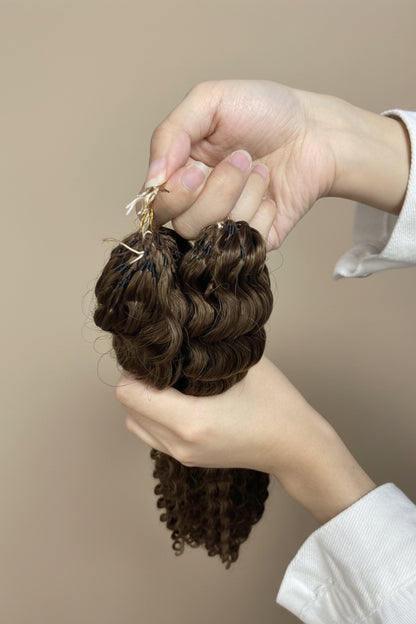 Deep Wave Crochet Braids Miracle Knots - 100% Cheveux Humains - 100g/paquet - #4