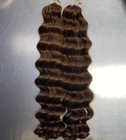 Loose Wave Crochet Braids Miracle Knots  - 100% Cheveux Humains -  100g/paquet -#4