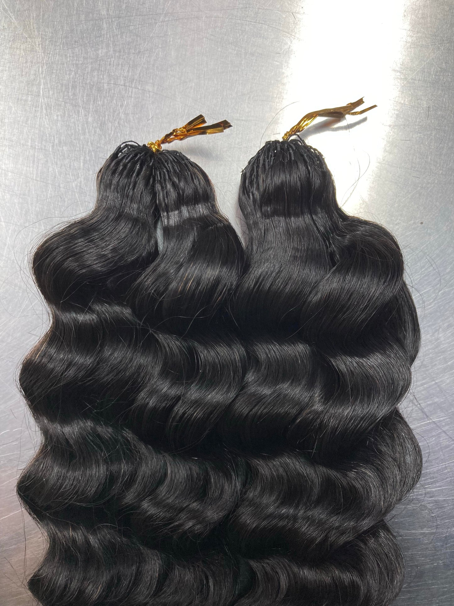 Loose Wave Crochet Braids 100% Cheveux Humains Noir #1