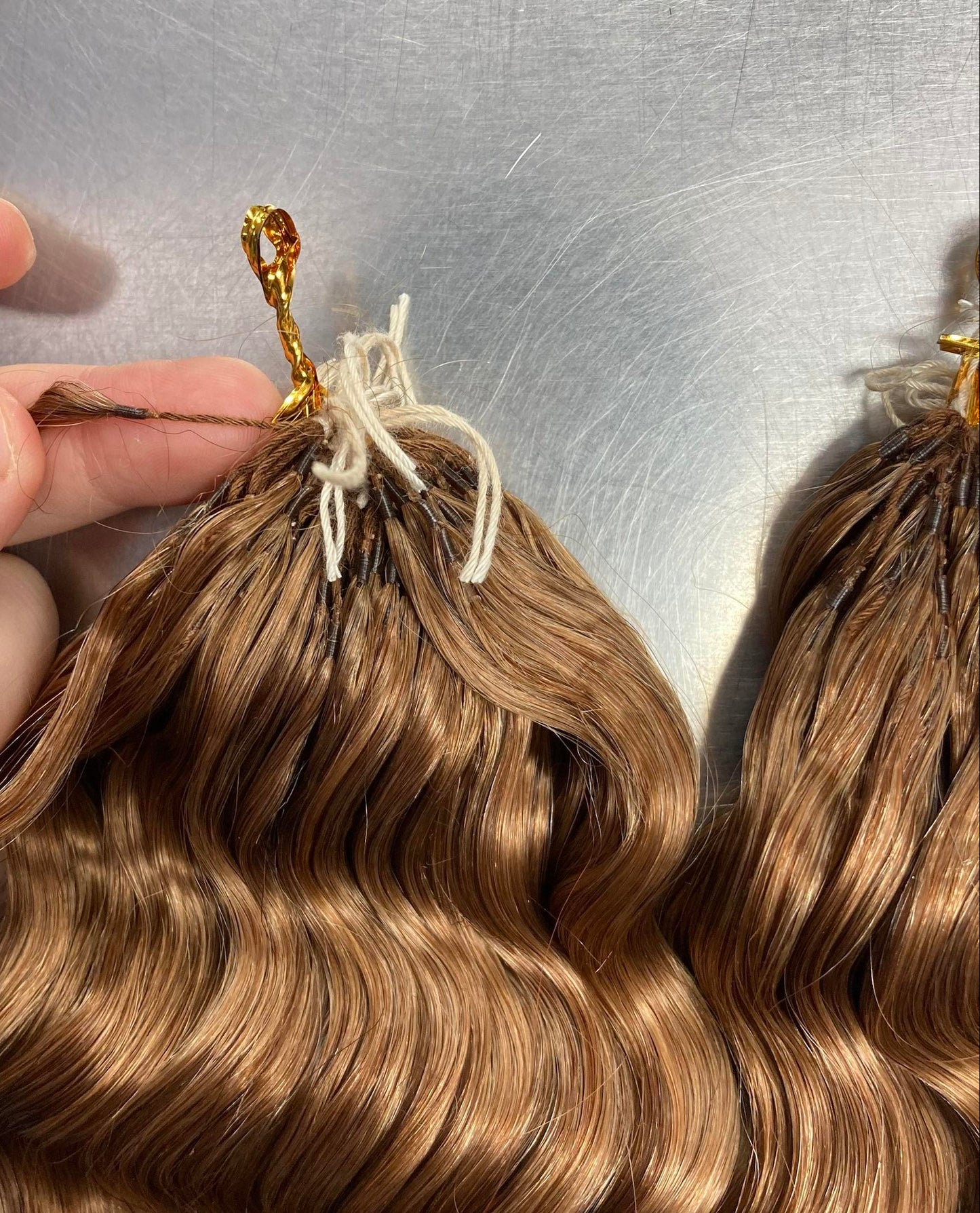 Loose Wave Crochet Braids Miracle Knots - 100% Premium Human Hair - 100g/paquet- Caramel #30